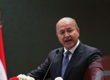 برهم صالح حمله آمریکا به حشد شعبی را محکوم کرد