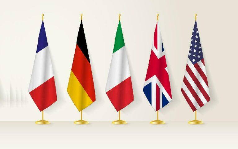 بیانیه مشترک آمریکا و ۴ کشور اروپایی: به اسرائیل برای مقابله با حمله ایران کمک می‌کنیم