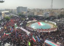 همراهی شخصیت‌ها با مردم در تشییع «شهدای اقتدار ملی»؛ از روسای قوا تا شمخانی مجروح