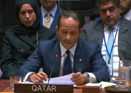 قطر درباره سکوت شورای امنیت سازمان ملل در برابر قانون جنگل هشدار داد