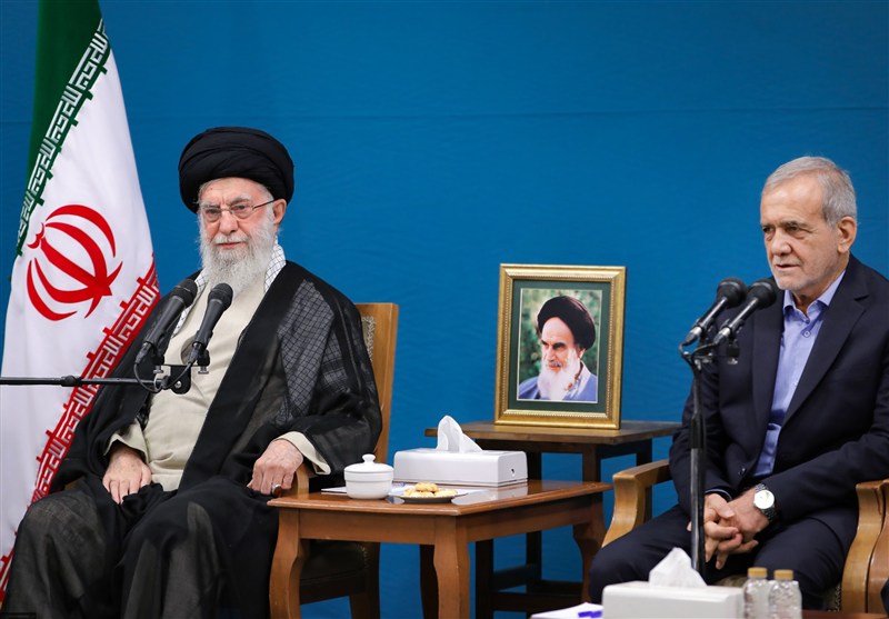 دیدار رئیس‌جمهور با رهبر انقلاب پیش از حضور در نشست مجمع عمومی سازمان ملل