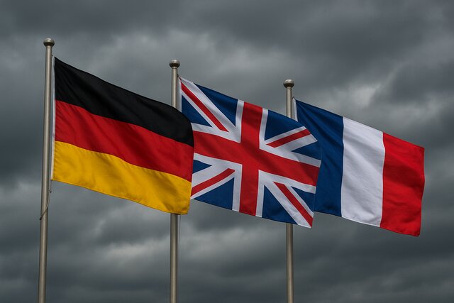 تروئیکای اروپایی از بازگشت تحریمهای سازمان ملل علیه ایران خبر دادند