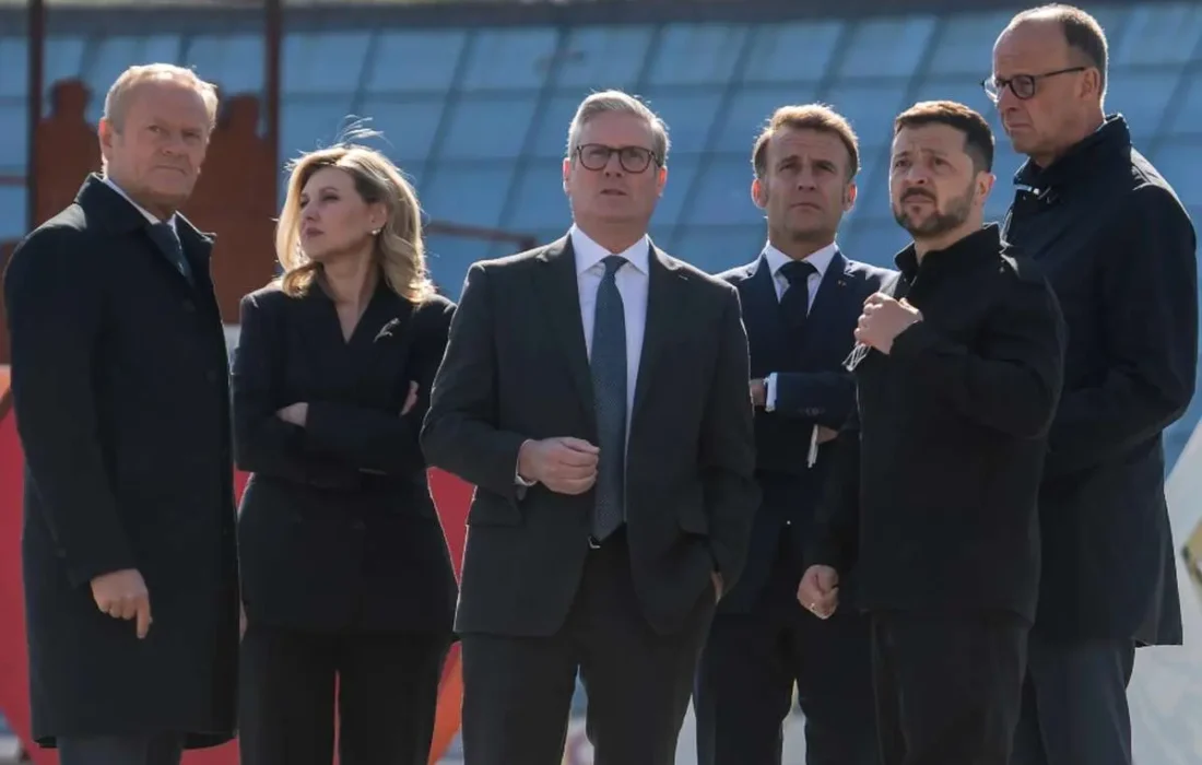 نقشه خطرناک اروپا