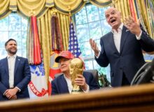 فوتبال، سیاست و تجارت؛ دلیل دوستی «ترامپ» و «اینفانتینو» چیست؟