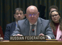 نماینده روسیه در نشست شورای امنیت درباره ایران: تهدید آمریکا به دخالت نظامی در ایران را محکوم می‌کنیم
