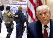 کاهش محبوبیت ترامپ به دلیل سرکوب مهاجران