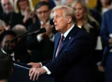 نظرسنجی سی‌ان‌ان: سخنرانی ترامپ پایین‌ترین مقبولیت را ثبت کرد