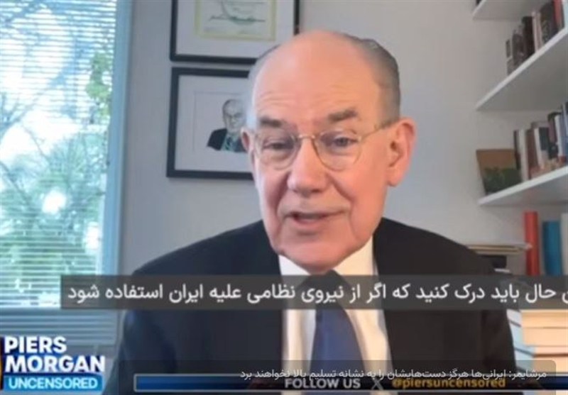 مرشایمر: ایرانی‌ها هرگز دست‌هایشان را به نشانه تسلیم بالا نخواهند برد
