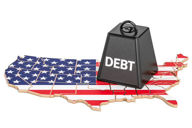 بدهی کل آمریکا رکورد زد